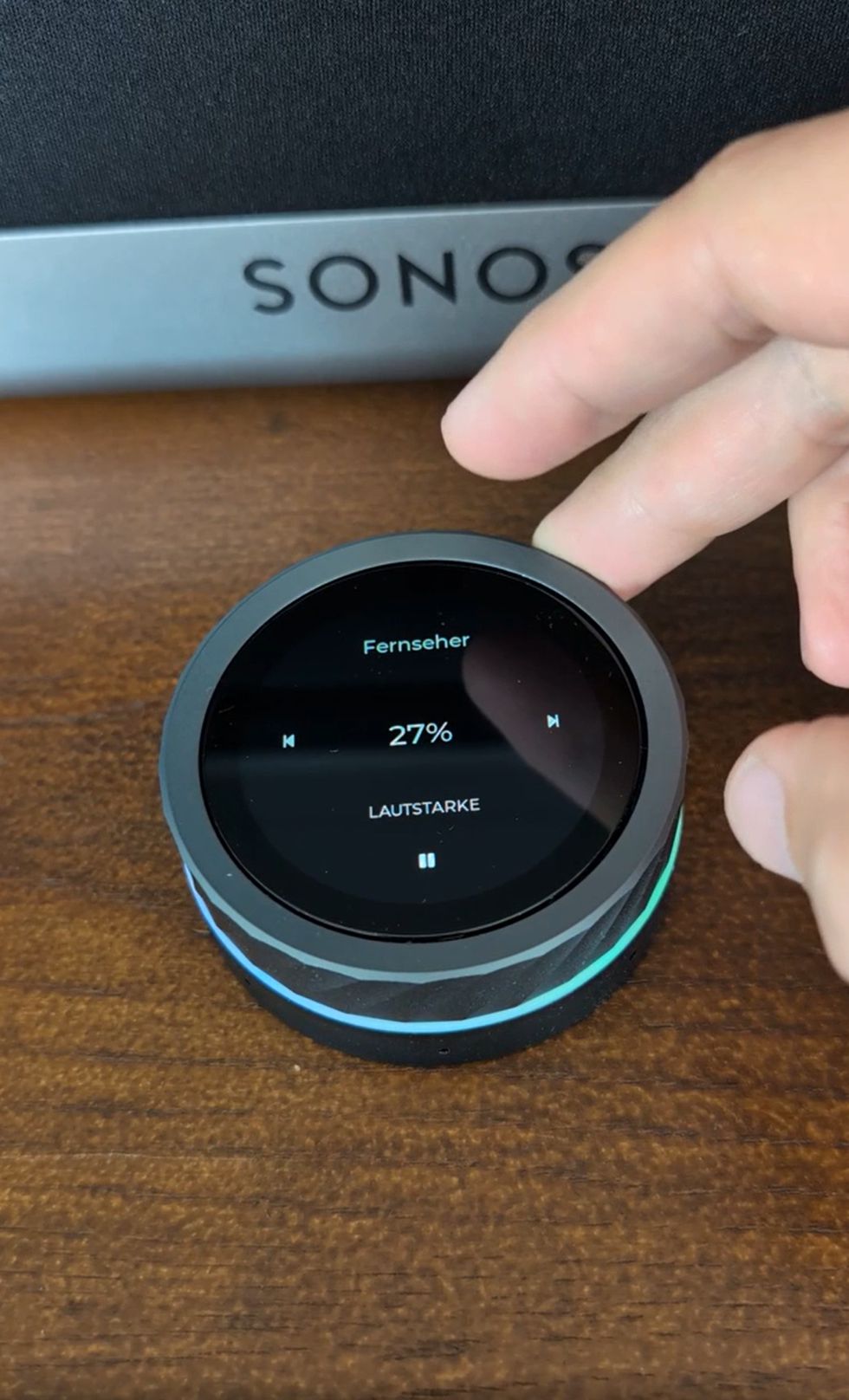 Sonos Fernbedienung Drehregler
