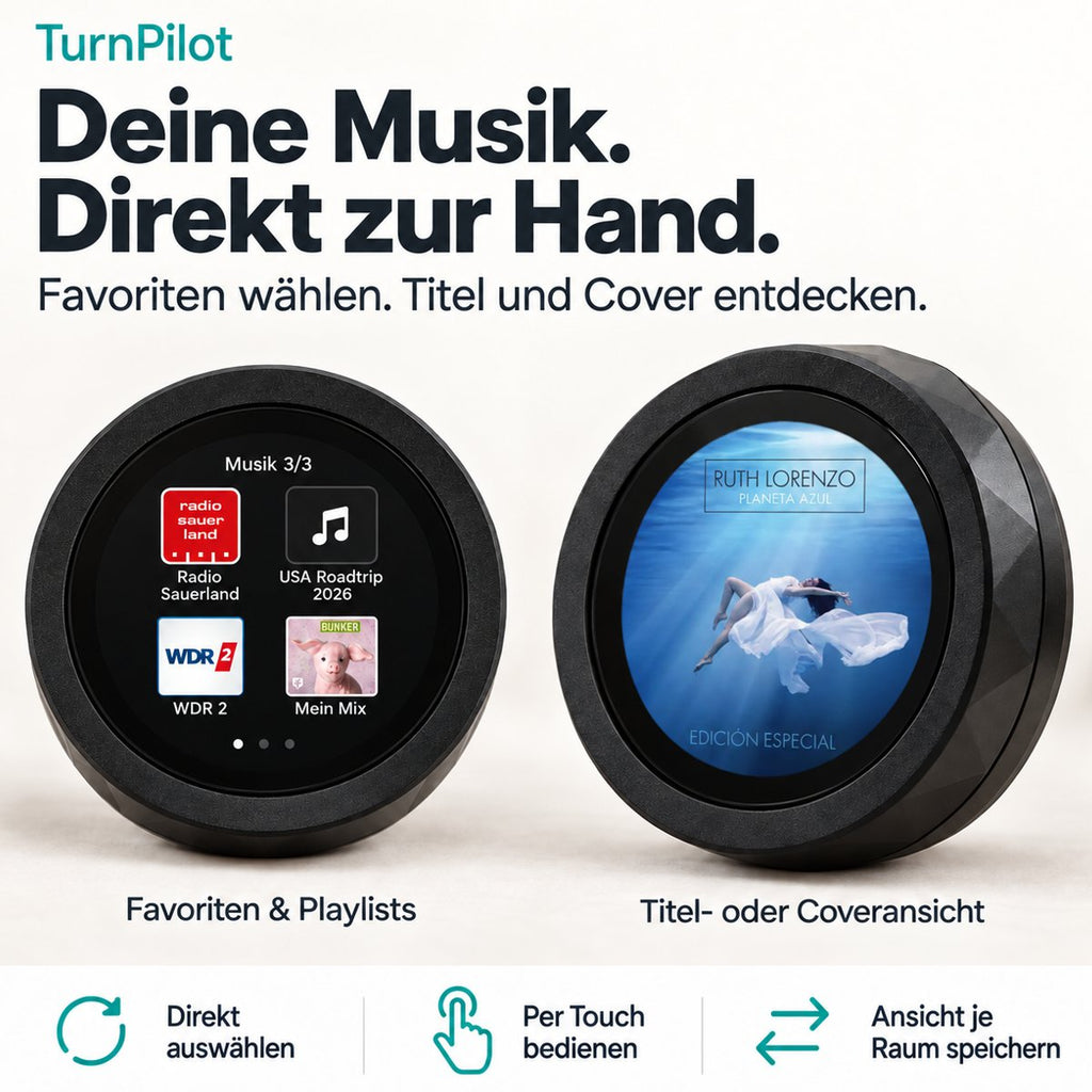 TurnPilot - Slimmere volumeknop voor je Sonos-speakers - Wifi-afstandsbediening