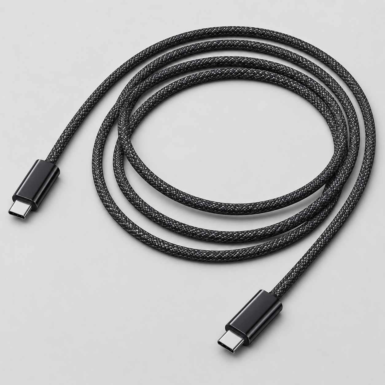 Langes USB-C Kabel für Netzteilbetrieb